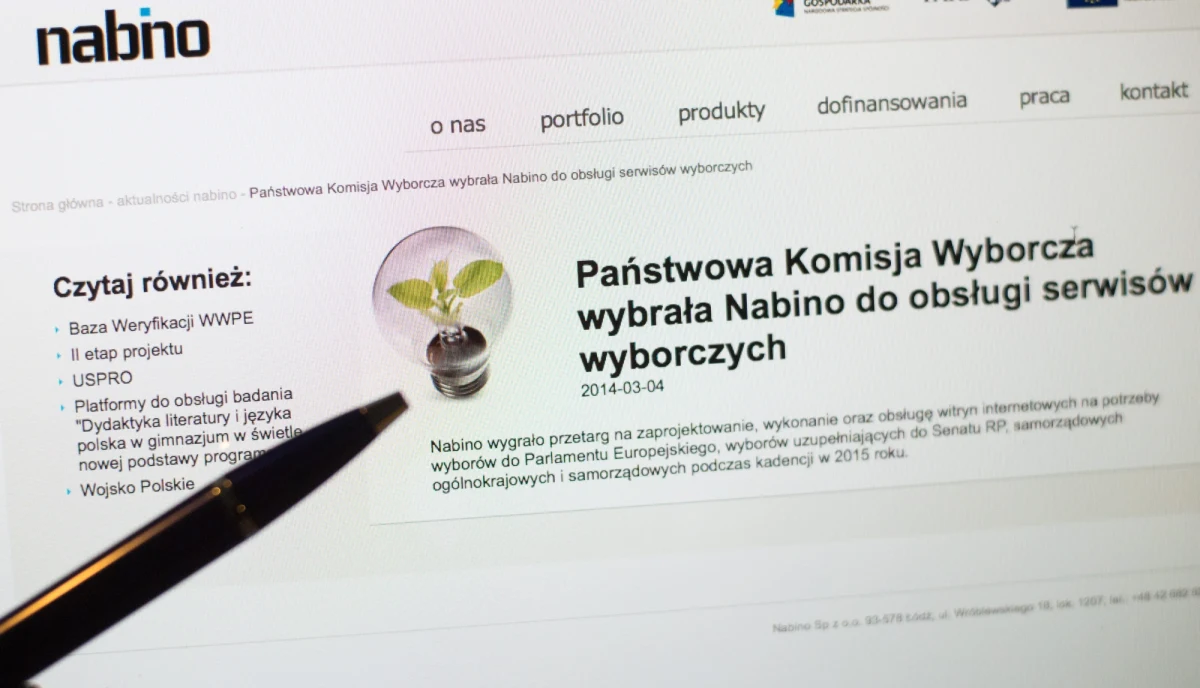 ​Ktoś nas próbuje zastraszyć - mówi reporterowi RMF FM Maciej Cetler, jeden z szefów Nabino. To łódzka firma odpowiedzialna za stworzenie komputerowego systemu liczenia głosów w wyborach samorządowych.