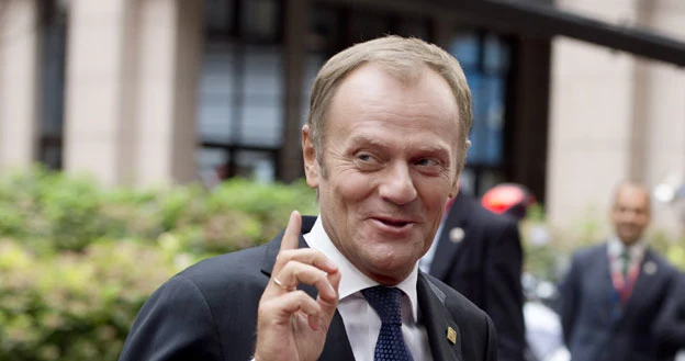 Donald Tusk: "Duży miś" uzupełnił spiżarnię fot. Alain Jocard