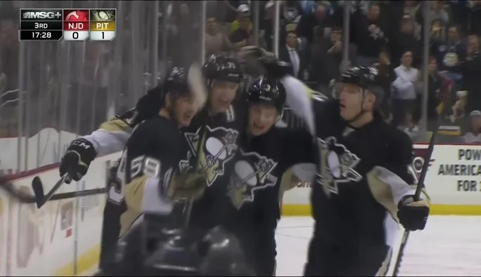 Penguins - New Jersey 1-0. Wideo