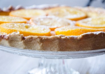 Świąteczna tarta z pomarańczami