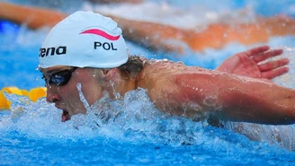 MŚ w pływaniu - rekord Polski Marcina Cieślaka