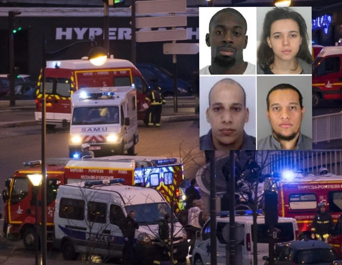 Bracia Said i Cherif Kouachi, którzy w środę zabili 12 osób w redakcji satyrycznego tygodnika „Charlie Hebdo”, zostali zastrzeleni przez policję w Dammartin-en-Goele. Podczas policyjnego szturmu na paryski sklep koszerny, zastrzelony został natomiast zamachowiec, który przez ponad 3 godziny przetrzymywał zakładników. Czterech z nich zginęło. Na wolności jest cały czas wspólniczka zamachowca. Rannych jest siedem osób - w tym trzej policjanci. AFP podaje, że mężczyzna przed śmiercią dzwonił do kolegów prosząc, by zaatakowali kolejne cele.