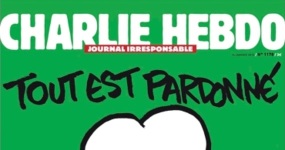 Pismo "Charlie Hebdo", w którego redakcji zamachowcy zabili 12 osób, nie rezygnuje z kontrowersyjnej działalności. W najnowszym numerze na okładce zamieszczona została karykatura proroka Mahometa z napisem "wszystko wybaczone".