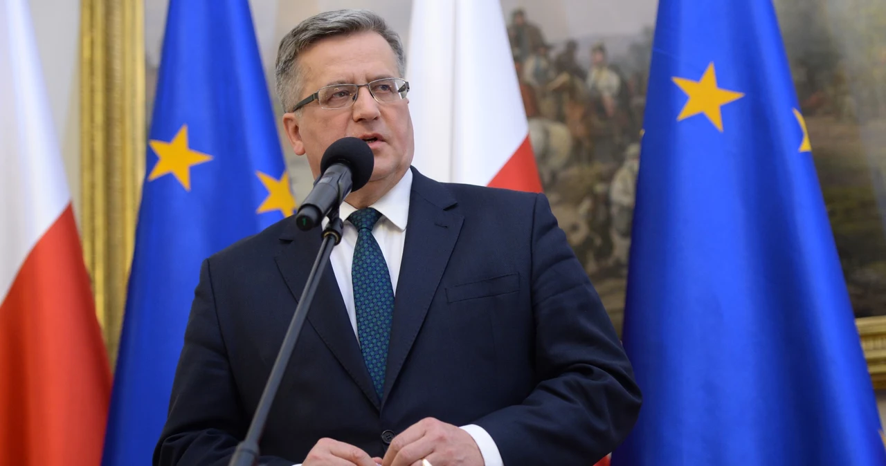 Prezydent Bronisław Komorowski