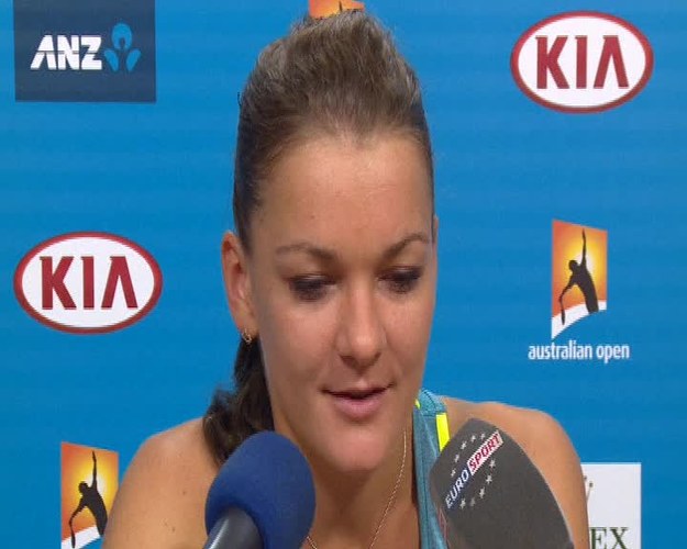 Agnieszka Radwańska skomentowała swoje łatwe zwycięstwo 6:0, 6:1 nad Szwedką Johanną Larsson w drugiej rundzie wielkoszlemowego Australian Open.