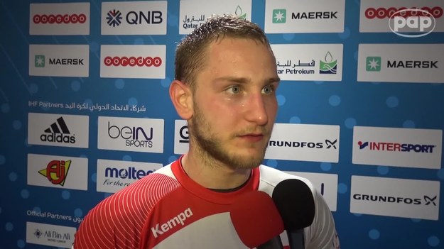 Skrzydłowy reprezentacji Polski Michał Daszek o meczu z Chorwacją (24:22) w 1/4 finału MŚ.