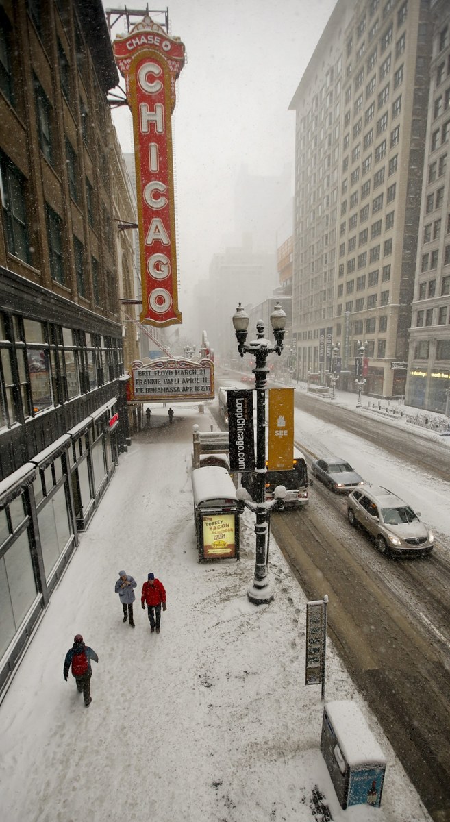 Pol Metra Sniegu W Chicago Wiadomosci Pogodowe