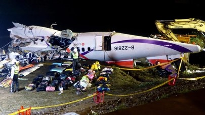Rośnie liczba ofiar katastrofy TransAsia Airways