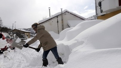 Atak zimy w Hiszpanii, we Włoszech i w Słowenii, chaos na drogach 