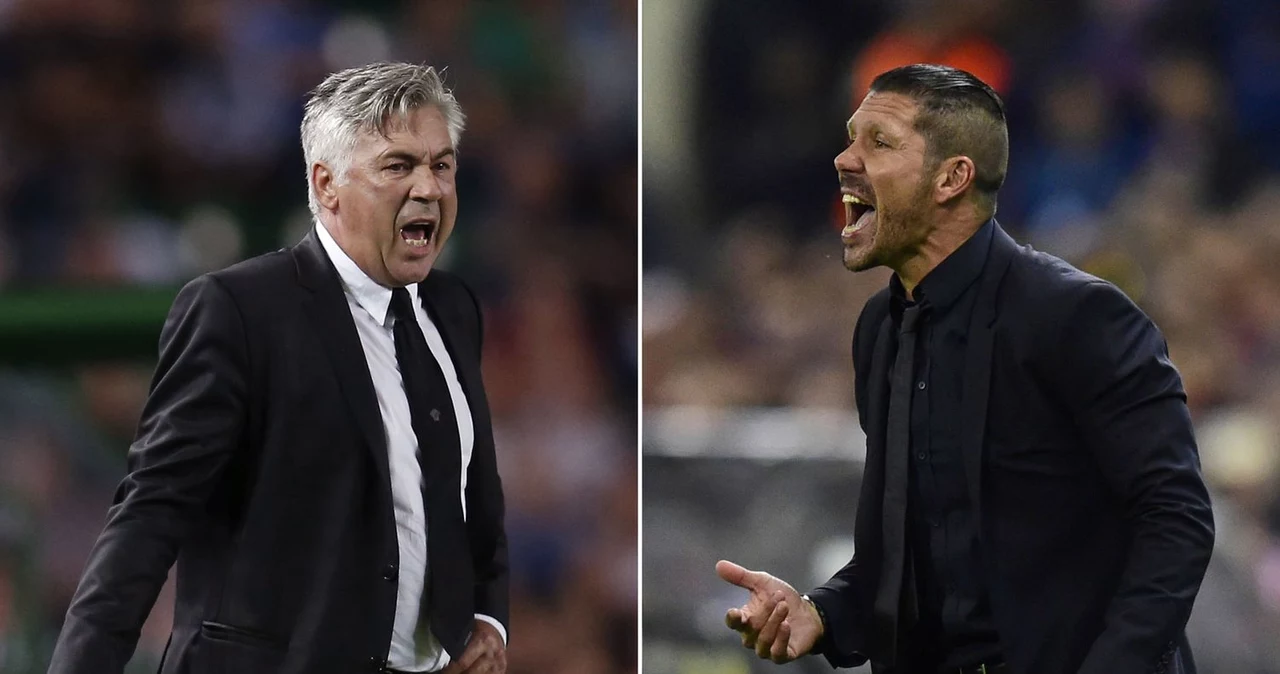 Carlo Ancelotti kontra Diego Simeone