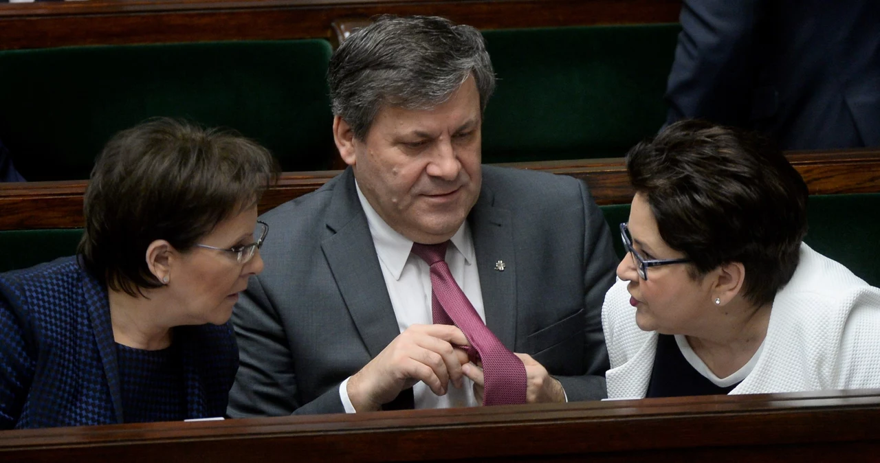 Ewa Kopacz, Janusz Piechociński i Teresa Piotrowska