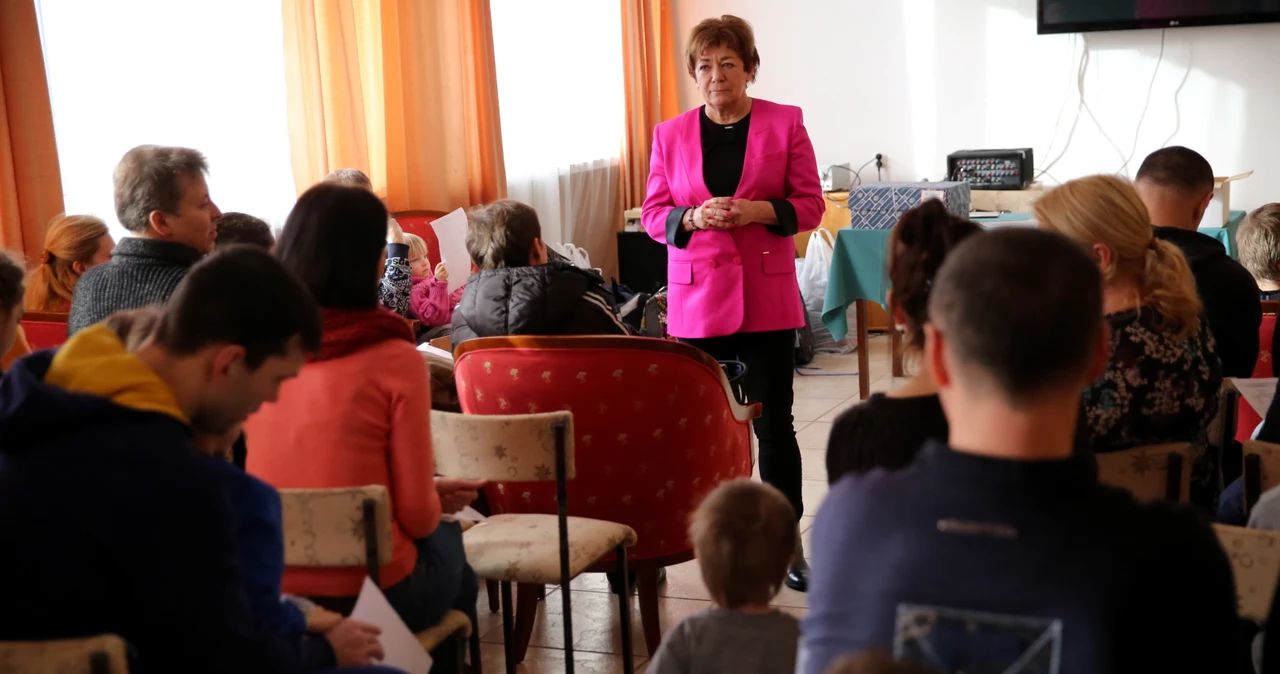 Polacy ewakuowani z Donbasu w Ośrodku Caritas Archidiecezji Warmińskiej w Rybakach