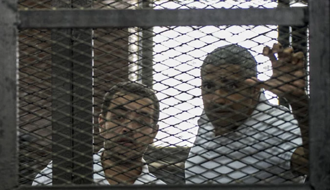 Egipt uwolnił przetrzymywanych dziennikarzy