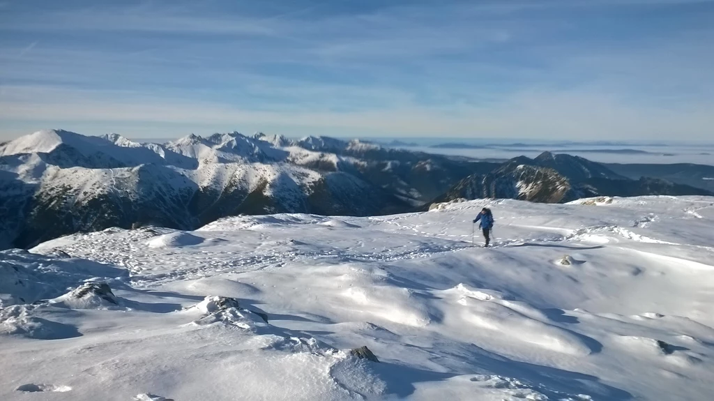 W drodze na Ciemniak, Tatry 