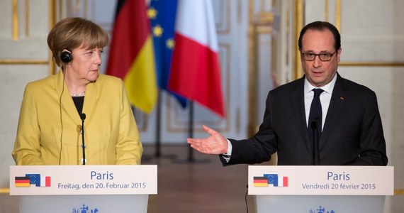 Prezydent Francji Francois Hollande i kanclerz Niemiec Angela Merkel są przekonani, że plan pokojowy dla Ukrainy nie runął w gruzach. Po spotkaniu w Paryżu przyznali wprawdzie, że zawieszenie broni było łamane – zapewnili jednak, że zrobią wszystko, by teraz zostało w pełni wprowadzone. Nie sprecyzowali jednak, w jaki sposób chcą do tego doprowadzić.