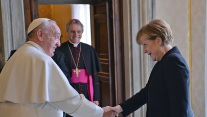 Franciszek spotkał się z Merkel. Długa rozmowa 