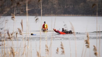 Tragedia na jeziorze. Znaleziono ciało jednego z wędkarzy