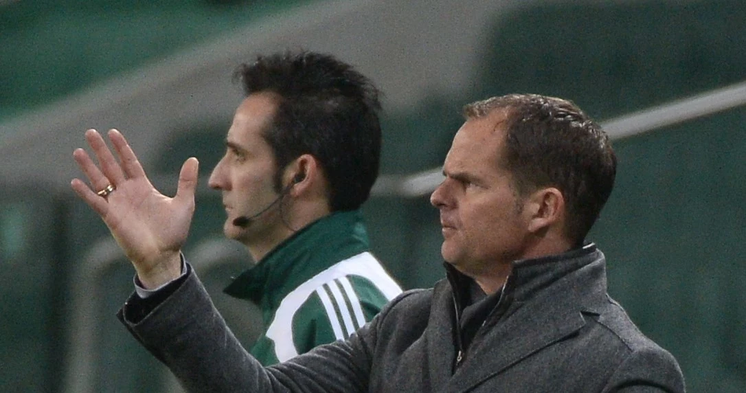 Trener Ajaksu Amsterdam Frank de Boer 