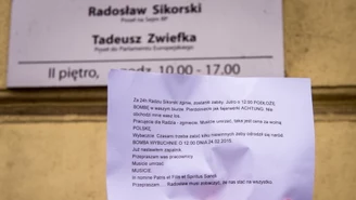 Areszt dla autora fałszywych alarmów w biurach Sikorskiego