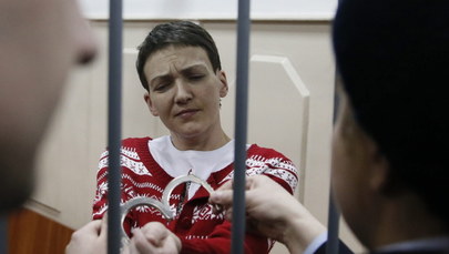 Ukraińska pilotka Nadia Sawczenko złagodziła protest głodowy