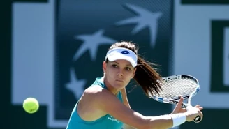 Radwańska wygrała z Riske w Indian Wells. Galeria