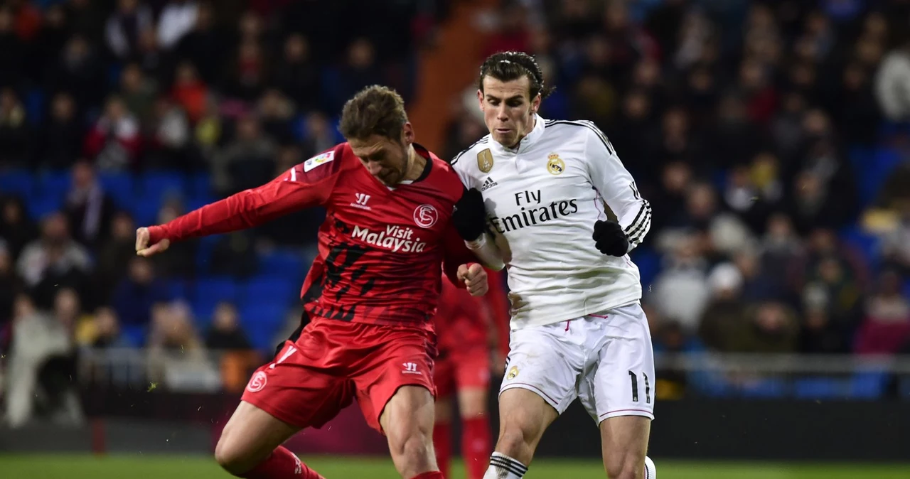 Grzegorz Krychowiak (z lewej) i Gareth Bale