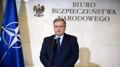 Kancelaria Prezydenta: Bronisław Komorowski nie kontaktował się z podejrzanym o defraudację