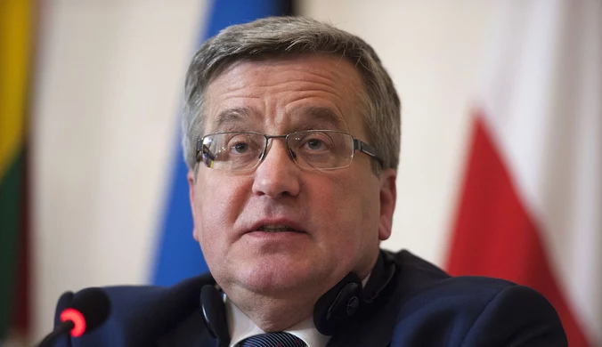 Komorowski: Polska nie jest obecnie gotowa, by wejść do strefy euro