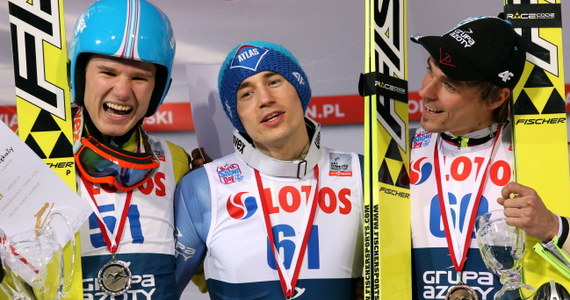 ​Kamil Stoch (KS Eve-nement Zakopane) zdobył w Zakopanem tytuł mistrza Polski w skokach narciarskich. Drugi był Andrzej Stękała (AZS/SMS Zakopane), a trzeci Piotr Żyła (WSS Wisła). W drugiej serii Stoch uzyskał 141,5 m., bijąc o metr rekord Wielkiej Krokwi.