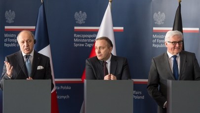 Szefowie MSZ Polski, Niemiec i Francji podpisali wspólny list. "Zawiera kilka pomysłów"