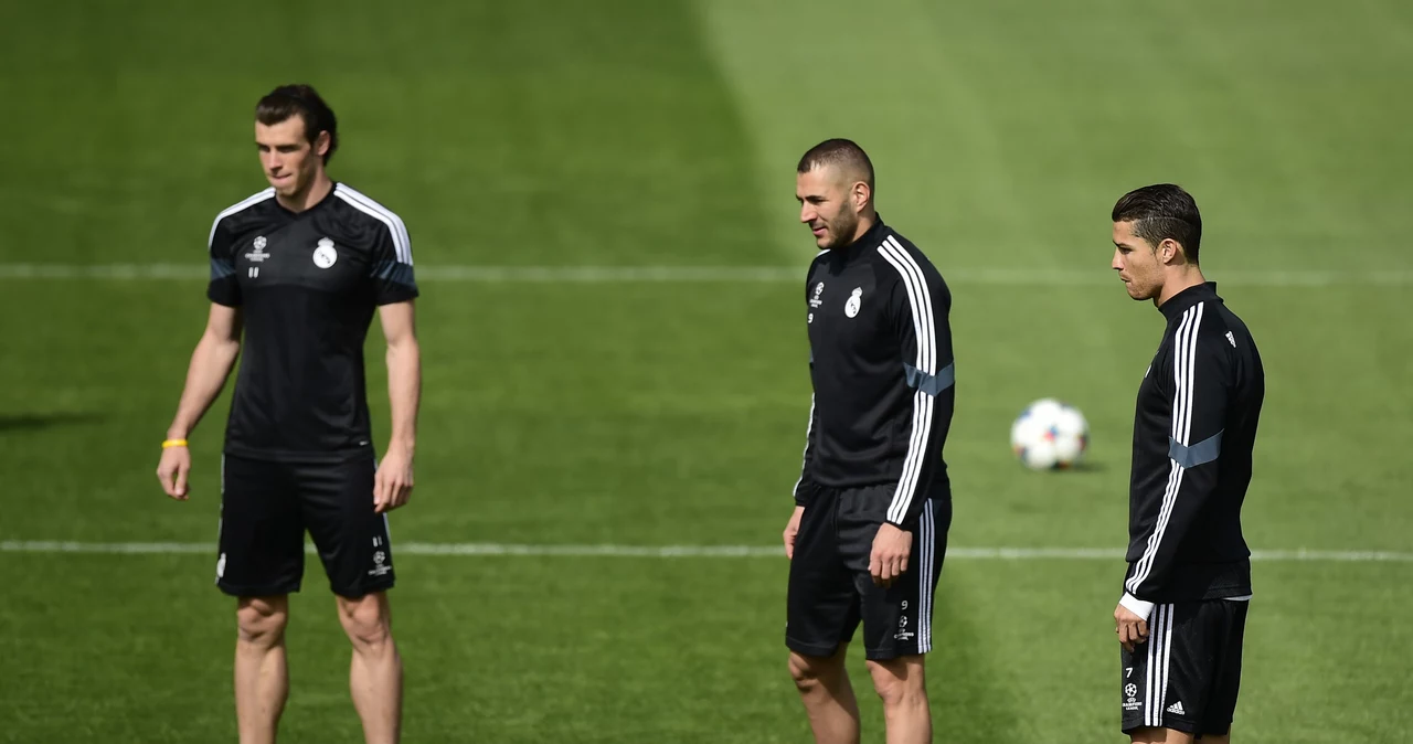 Tercet BBC - Bale, Benzema, Ronaldo - będzie odpowiedzialny za strzelanie bramek Atletico