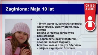 Zachodniopomorskie: Zaginęła 10-letnia Maja. Pomóż ją odnaleźć!