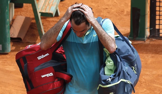 Federer odpadł w 1/8 finału w Monte Carlo