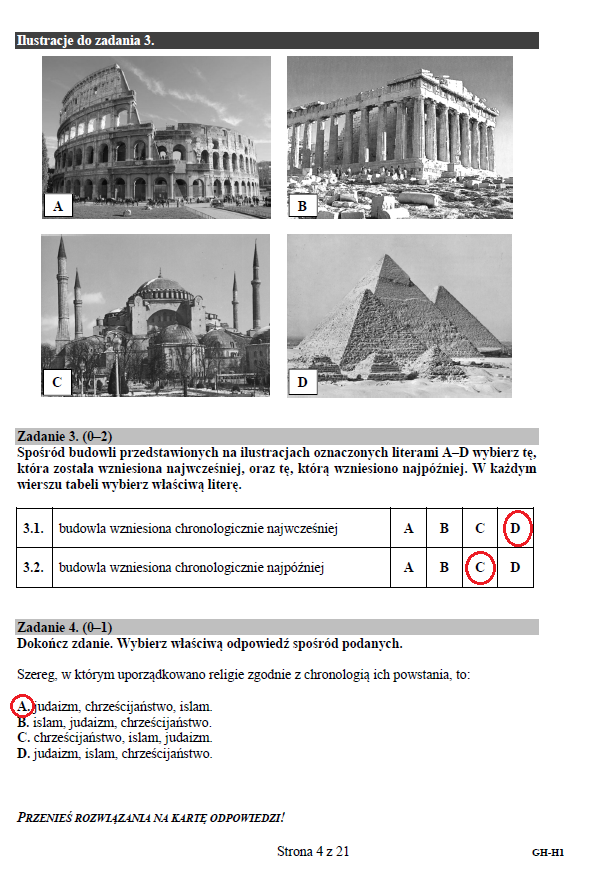 Co Warto Wiedzieć Z Historii Na Egzamin Gimnazjalny Egzamin gimnazjalny 2015. Arkusze i odpowiedzi z WOS i historii - Fakty