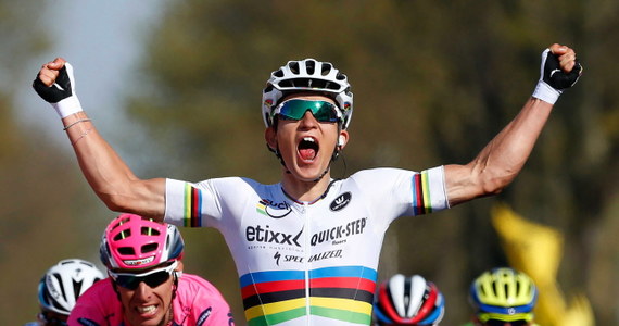 Hiszpan Alejandro Valverde (Movistar) wygrał w belgijskim Huy słynny kolarski wyścig klasyczny Strzała Walońska (205,5 km), powtarzając sukces sprzed roku. Mistrz świata Michał Kwiatkowski (Etixx-Quick Step) zajął 33. miejsce. 