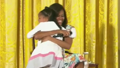Dziewczynka do Michelle Obamy: Jesteś za młoda jak na 51 lat