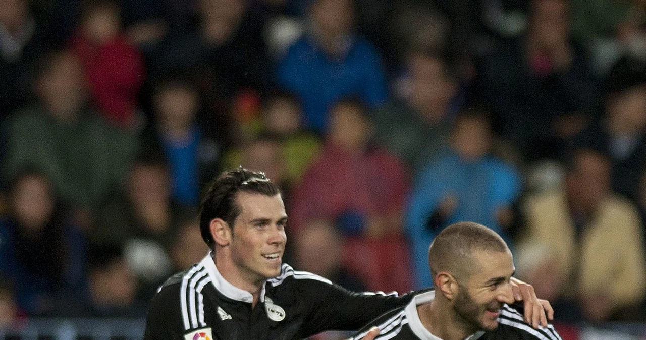 Gareth Bale (z lewej) i Karim Benzema