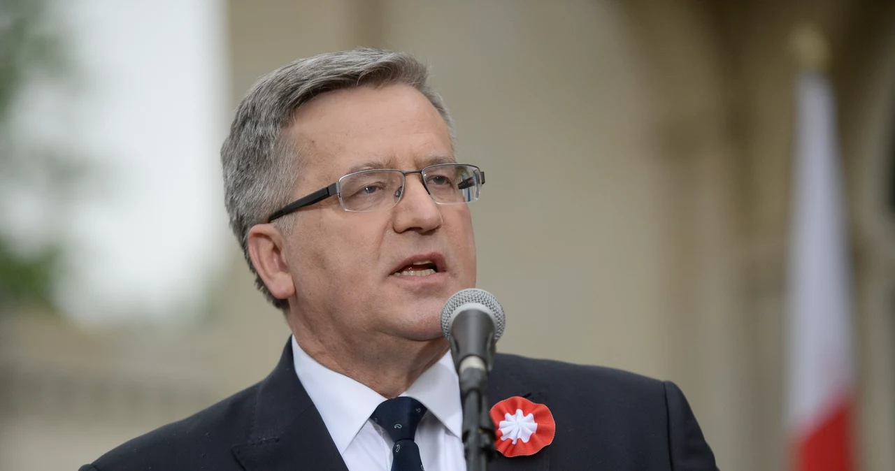 Prezydent Bronisław Komorowski