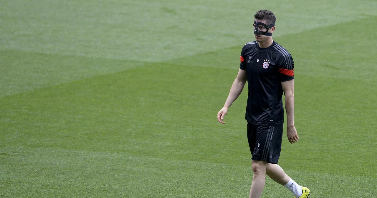 Robert Lewandowski na Camp Nou