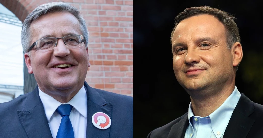 W II turze zmierzą się ze sobą Andrzej Duda i Bronisław Komorowski