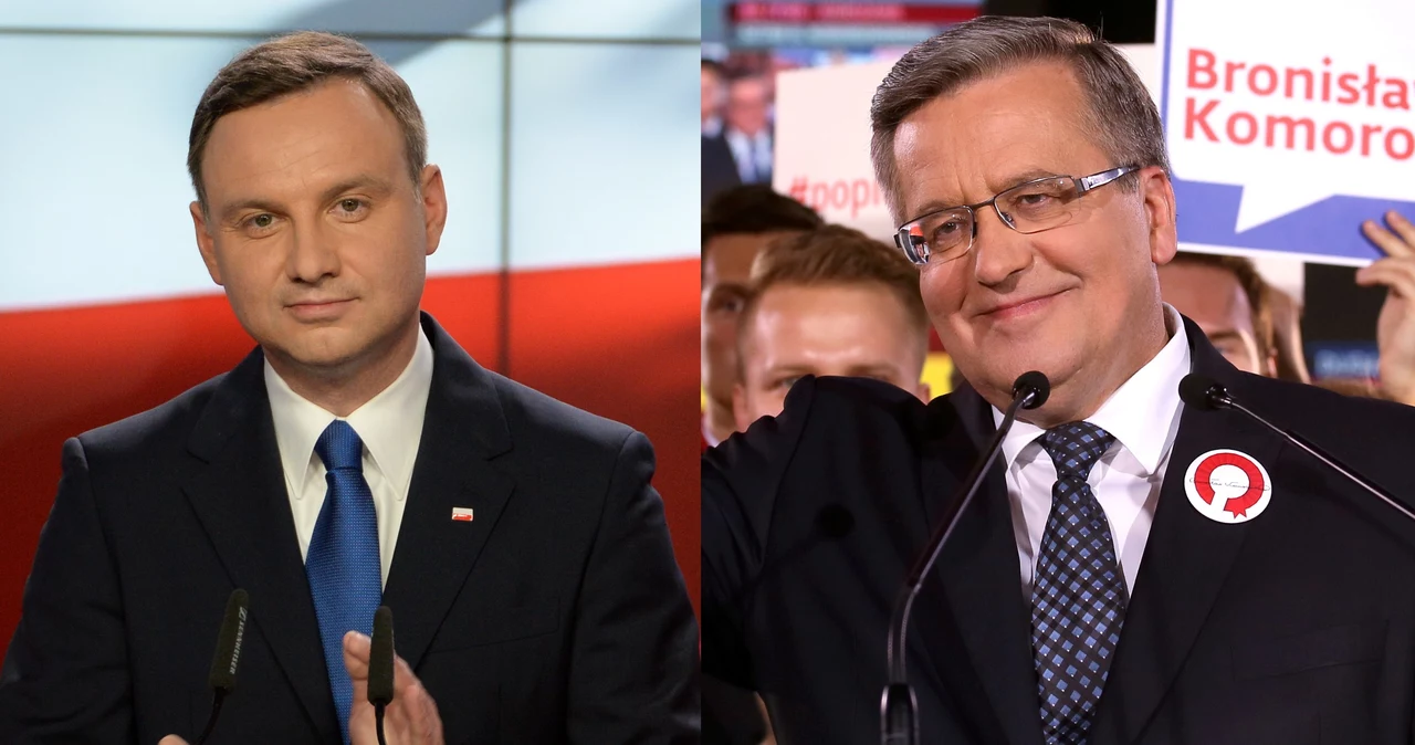 Andrzej Duda i Bronisław Komorowski