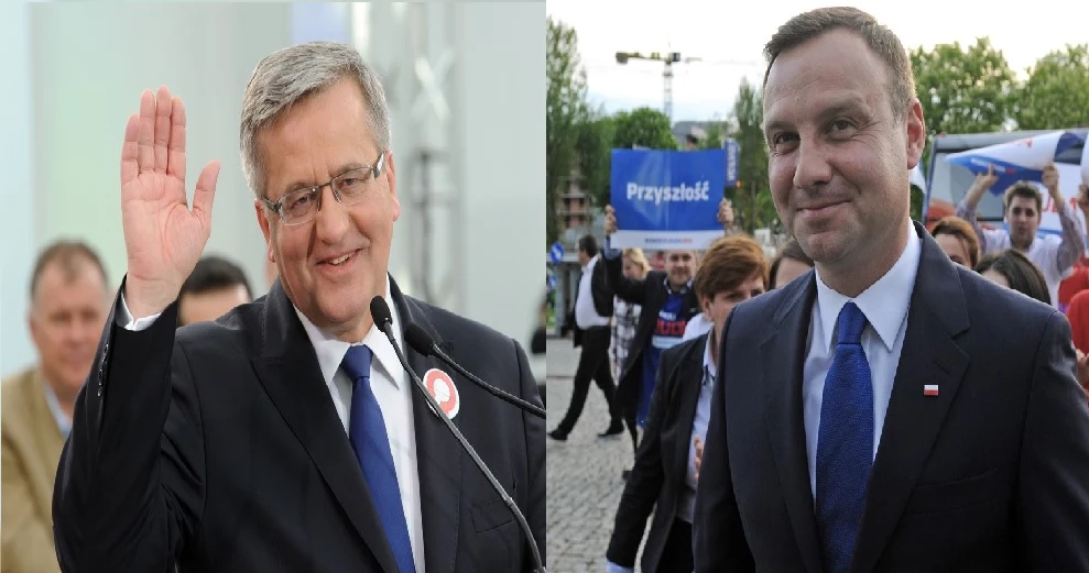 Bronisław Komorowski i Andrzej Duda