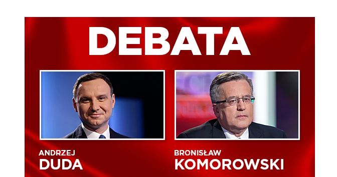 Andrzej Duda kontra Bronisław Komorowski