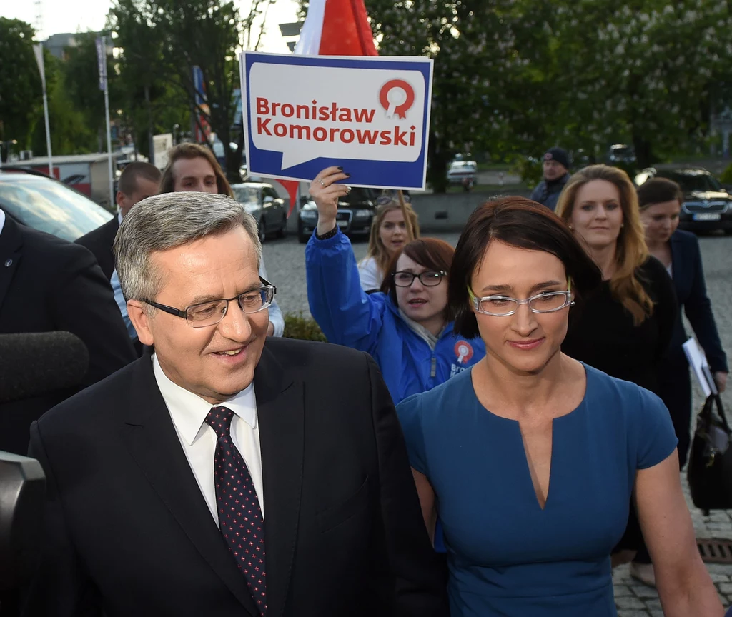 Bronisław Komorowski przed debatą