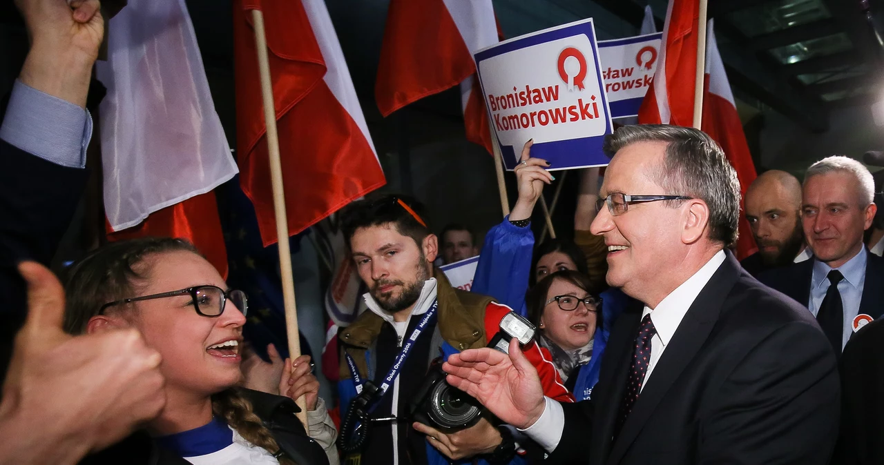 Bronisław Komorowski po niedzielnej debacie prezydenckiej