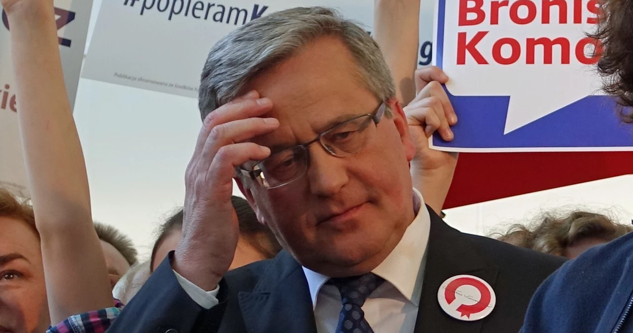 Bronisław Komorowski: Co ja znowu...