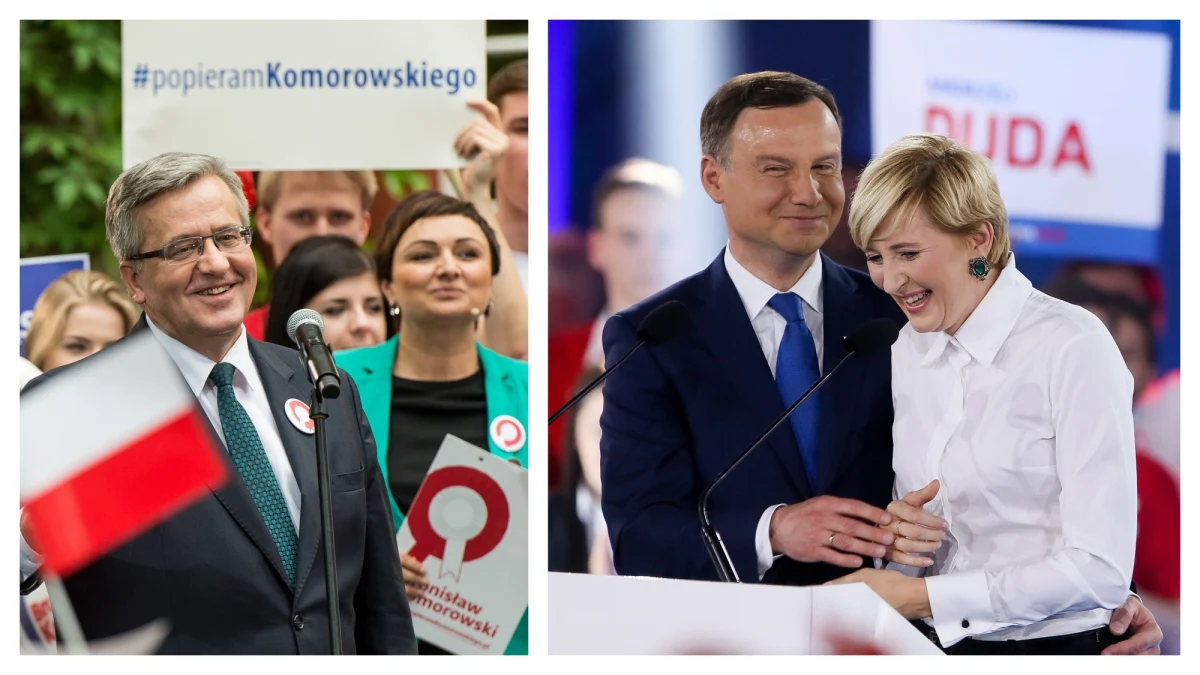 O problemach stoczni, zmianach w emeryturach oraz obrocie ziemią mówił w środę ubiegający się o reelekcję prezydent Bronisław Komorowski. Kandydat PiS Andrzej Duda zaznaczył na konwencji w stolicy, że nie wierzy w słowa prezydenta, który przed wyborami "obieca wszystko". 