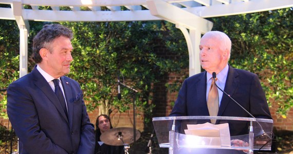 Senator John McCain odebrał nagrodę The White Eagle przyznawaną przez polskiego ambasadora w USA. Amerykański polityk został wyróżniony m.in. za przyjazny stosunek do Polski. 