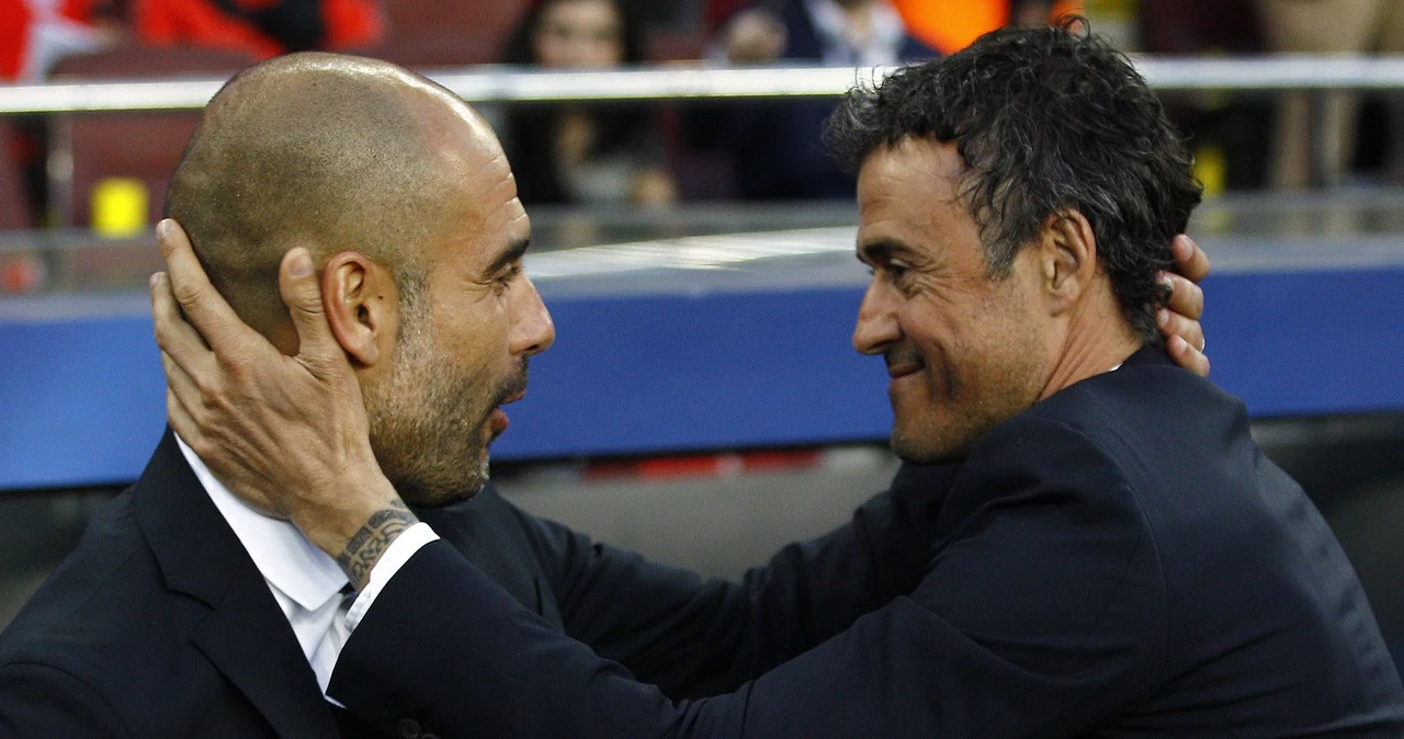 Pep Guardiola i Luis Enrique