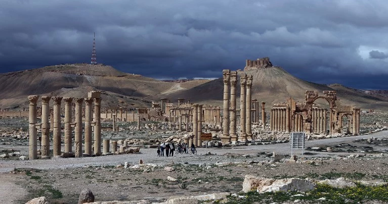 Zniszczona Palmyra